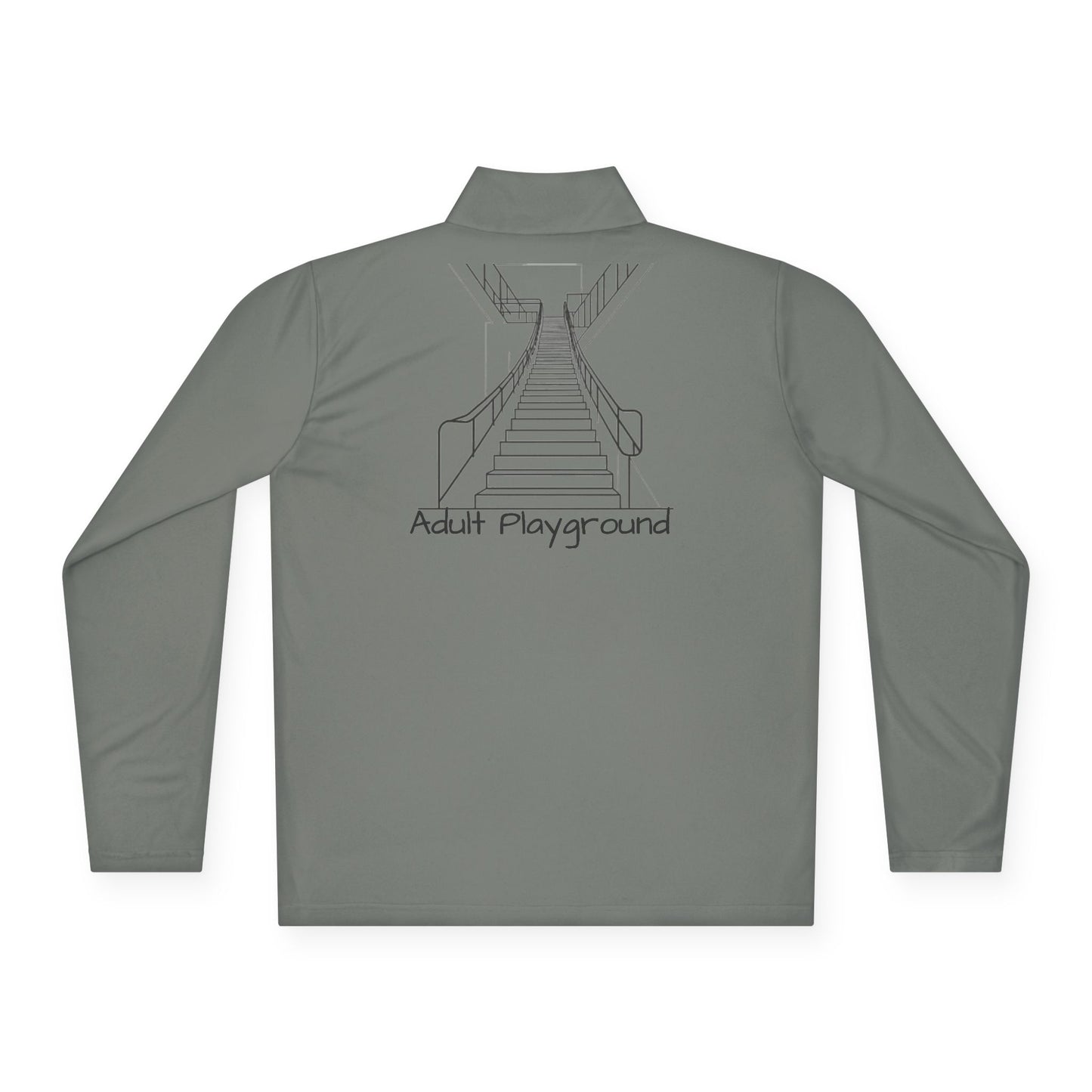 Unisex Adult Playground Quarter-Zip Pullover - Stunt Wear