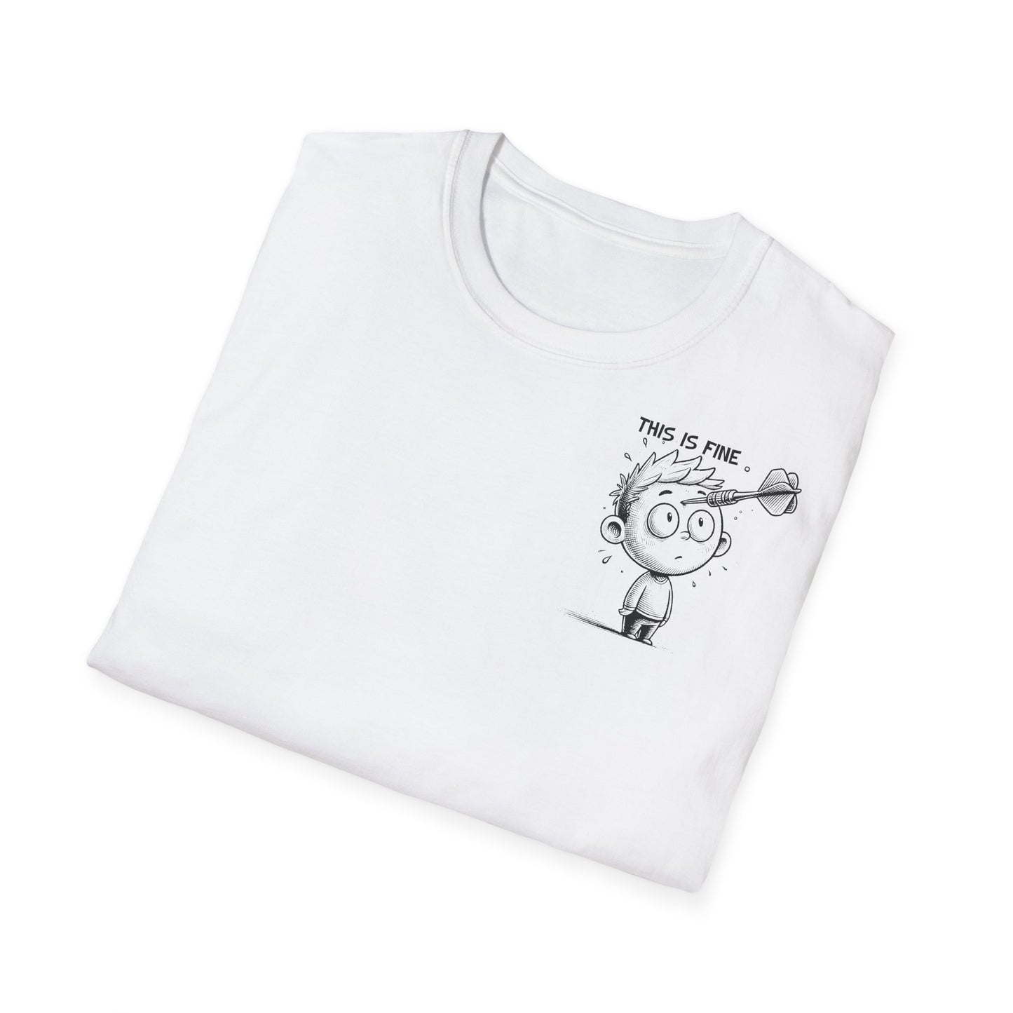 Unisex This Is Fine T-Shirt - Stunt Wear