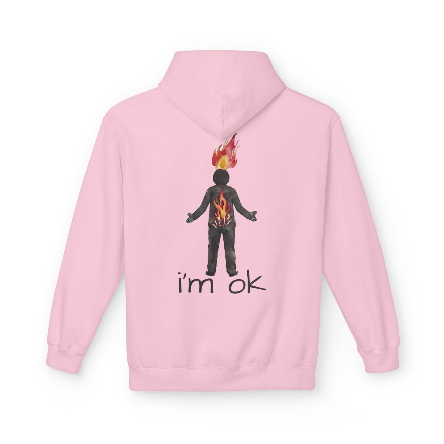 Unisex I'm Ok Hooded Sweatshirt - Stunt Wear