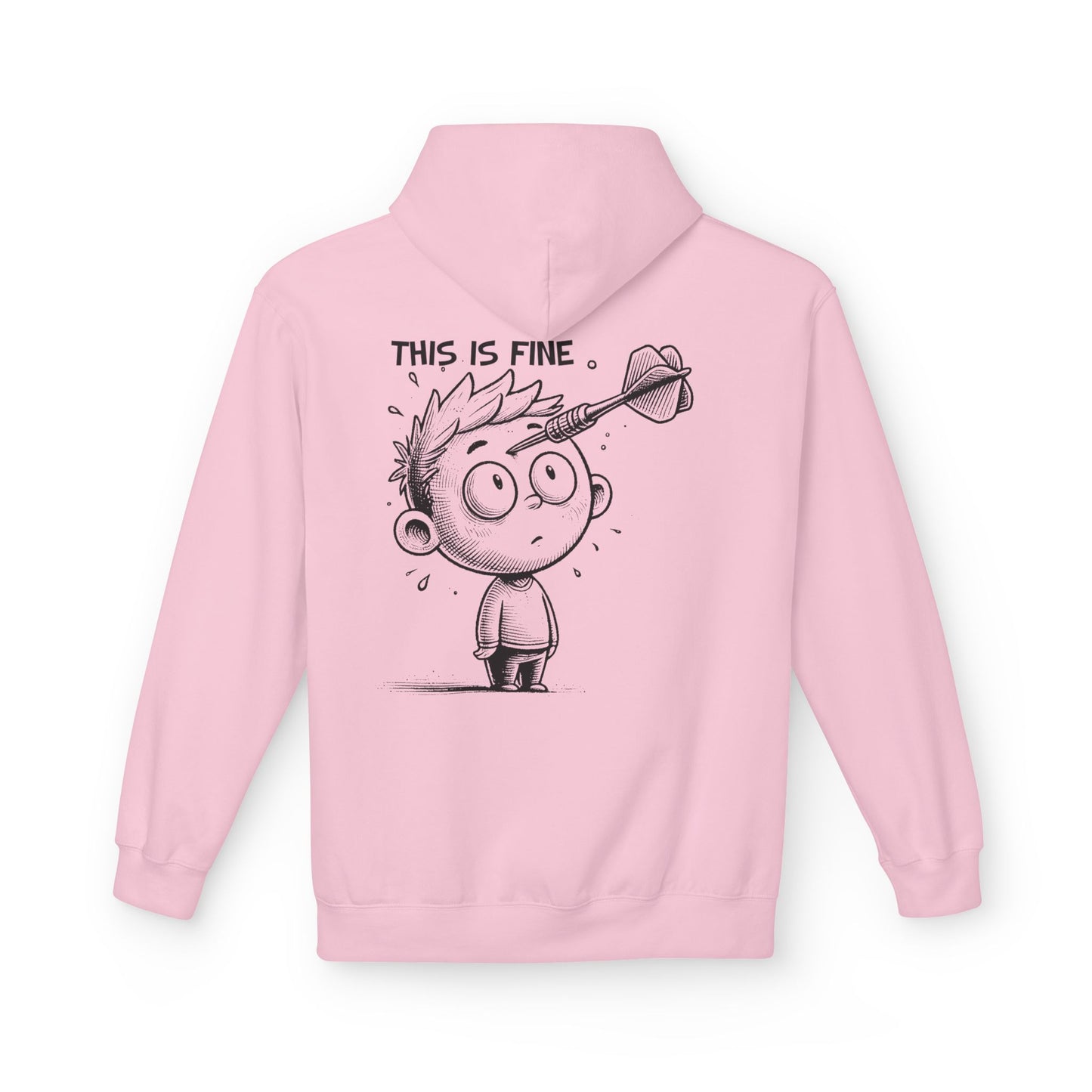 Unisex This Is Fine Hooded Sweatshirt - Stunt Wear