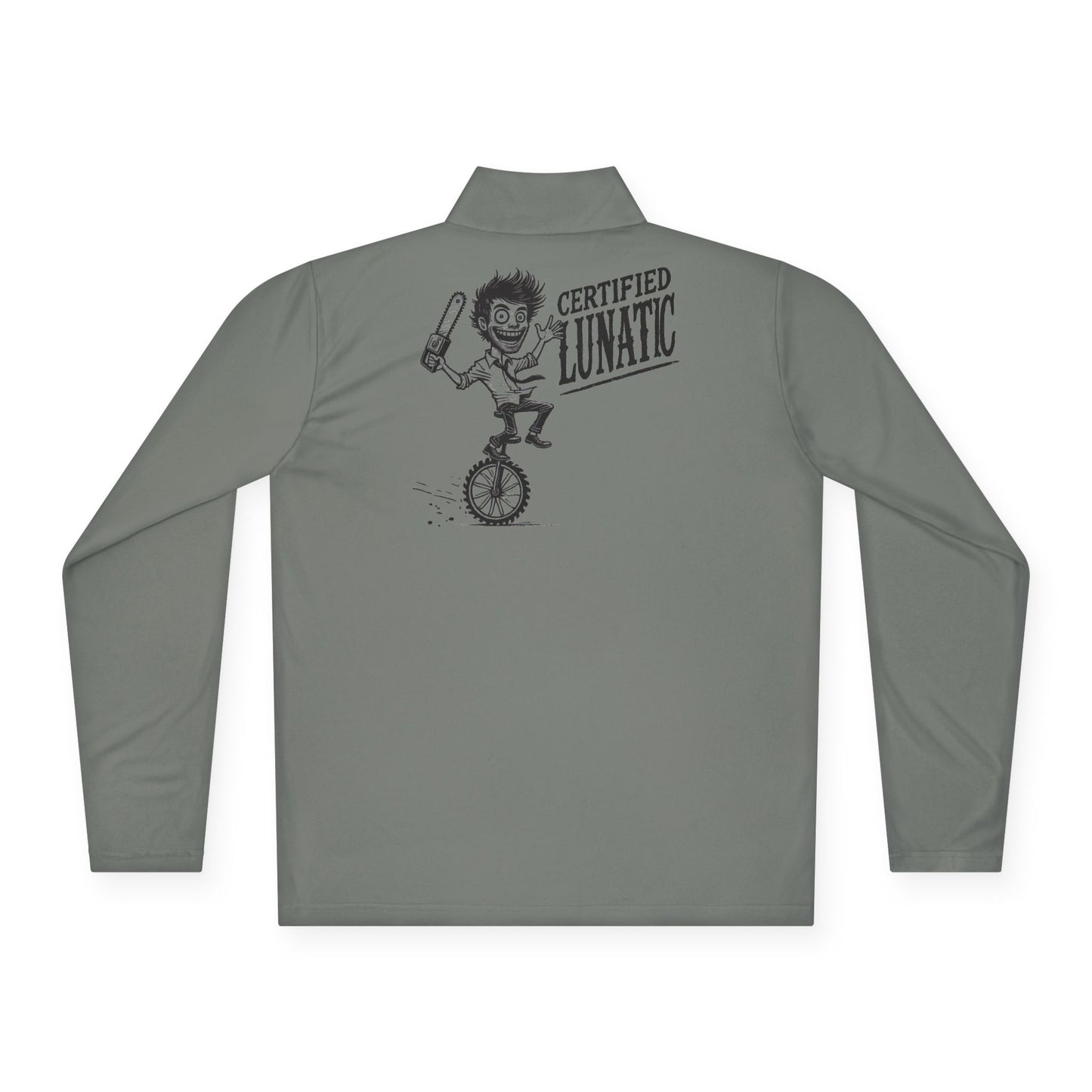 Unisex Certified Lunatic Quarter-Zip Pullover - Stunt Wear